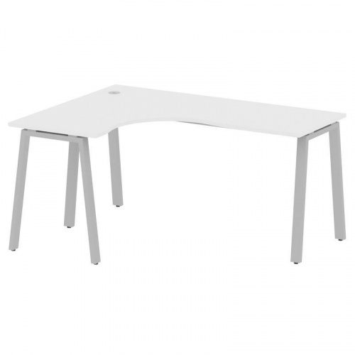 Стол офисный криволинейный Metal System БА.СА-4 (L) фото 3