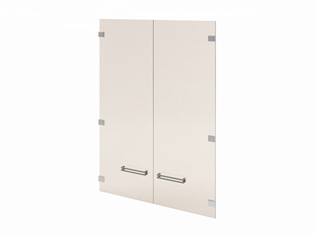 Двери средние стеклянные D-022