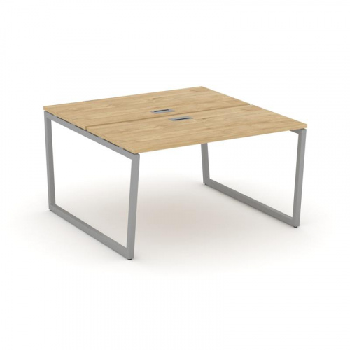 Style Project Рабочая станция 2-х сторон. SN-4T2.DRS-022 Акация Лорка/Металл Антрацит/Заглушка Пласт фото 2