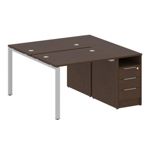 Бенч-система с тумбой на П-обр. м/к Metal System БП.РС-СТП-2.1 фото 3