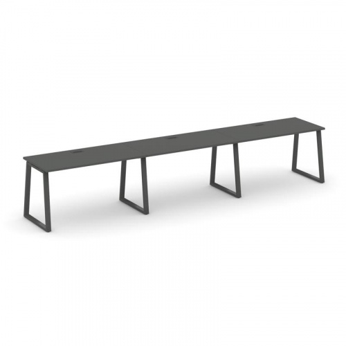 Style Project Рабочая станция 1 сторон. SN-6T1.ORS-044 Акация Лорка/Металл Антрацит/Заглушка Пластик фото 27