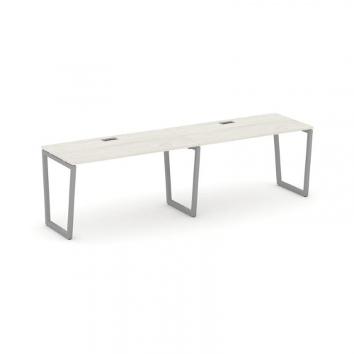 Style Project Рабочая станция 1 сторон. SN-4T2.ORS-023 Акация Лорка/Металл Антрацит/Заглушка Пластик фото 11