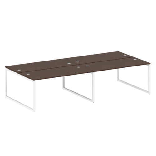 Бенч-система на 4 места на О-обр. м/к Metal System Quattro 40БО.СМ-4.4  фото 8