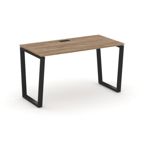 Style Project Стол письменный SN-6T2.SP-004 Акация Лорка/Металл Антрацит/Заглушка Пластик Черный 158 фото 8