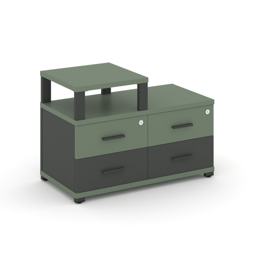 Тумба приставная с 4 ящиками Concept CN.TSP-002 A