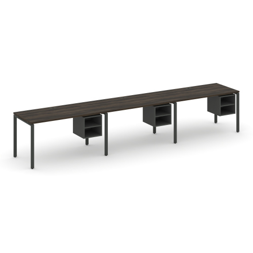 Бенч-система на 3 места с подвесными тумбами Concept CN.ORS-127 фото 3