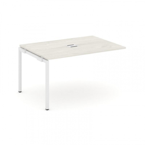 Style Project Проходной наб. элем. перег. стола SN-4P.NSPRG-002 Белый/Металл Серый 1180*980*750 фото 20