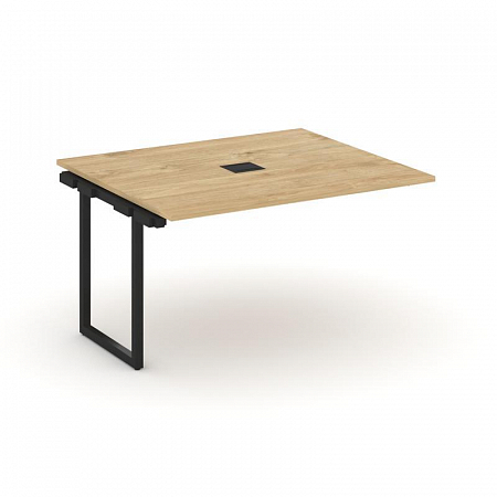 Style Project Проходной наб. элем. перег. стола SN-4O.NSPRG-033 Тиквуд Светлый/Металл Черный 1380*11