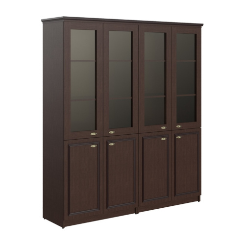 Шкаф высокий 2-х секционный комбинированный Raut RHC 180.2