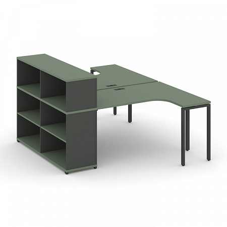 Бенч-система с опорным стеллажом с надставкой Concept CN.DSA-205