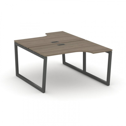 Style Project Рабочая станция эргоном. SN-5T2.DRPA-022 Акация Лорка/Металл Антрацит/Заглушка Пластик фото 25