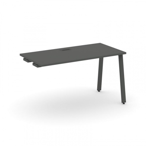 Style Project Стол-приставка к опор. элем. SN-6A.OPRS-012 Дуб Наварра/Металл Антрацит 1180*700*750 фото 23