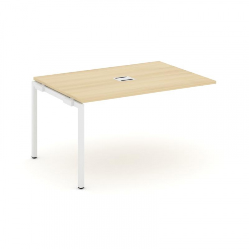 Style Project Проходной наб. элем. перег. стола SN-4P.NSPRG-002 Белый/Металл Серый 1180*980*750 фото 12