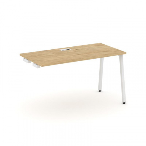 Style Project Стол-приставка к опор. элем. SN-4A.OPRS-013 Антрацит/Металл Белый 1380*700*750 фото 20