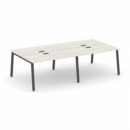 Style Project Рабочая станция 2-х сторон. SN-6A.DRS-041 Дуб Наварра/Металл Антрацит 1960*1432*750