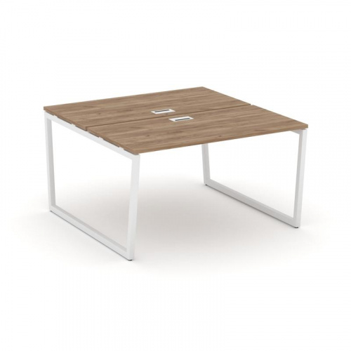 Style Project Рабочая станция 2-х сторон. SN-4T2.DRS-022 Акация Лорка/Металл Антрацит/Заглушка Пласт фото 10