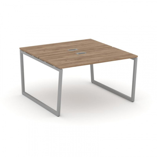 Style Project Рабочая станция 2-х сторон. SN-4T2.DRS-022 Акация Лорка/Металл Антрацит/Заглушка Пласт фото 9