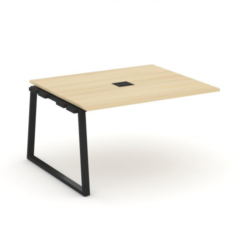 Style Project Проходной наб. элем. перег. стола SN-6T1.NSPRG-033 Акация Лорка/Металл Антрацит/Заглуш фото 4