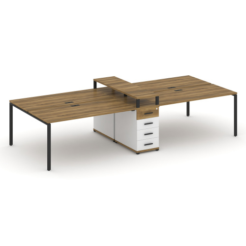 Бенч-система на 4 места с 1 опорной тумбой Concept CN.DRS-436 фото 7