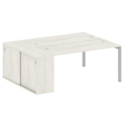 Бенч-система с шкафом-купе на П-обр. м/к Metal System Quattro 50БП.РС-СШК-1.4 фото 8 Бенч-система с шкафом-купе на П-обр. м/к Metal System Quattro 50БП.РС-СШК-1.4 фото 8