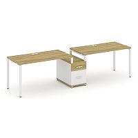 Бенч-система на 2 места с 1 опорной тумбой Concept CN.ORS-307