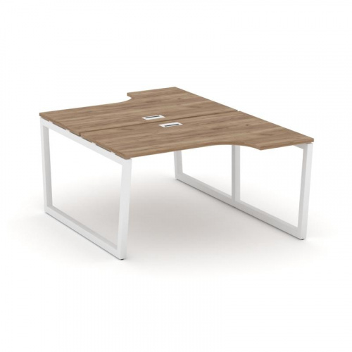 Style Project Рабочая станция эргоном. SN-5T2.DRPA-022 Акация Лорка/Металл Антрацит/Заглушка Пластик фото 11