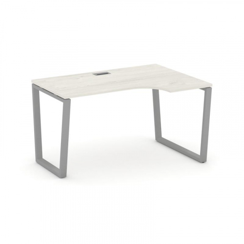 Style Project Стол рабочий эргоном. SN-6T2.SPA-022(R) Акация Лорка/Металл Антрацит/Заглушка Пластик фото 12