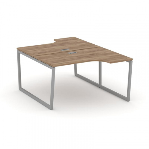 Style Project Рабочая станция эргоном. SN-4T2.DRPA-012 Акация Лорка/Металл Антрацит/Заглушка Пластик фото 9