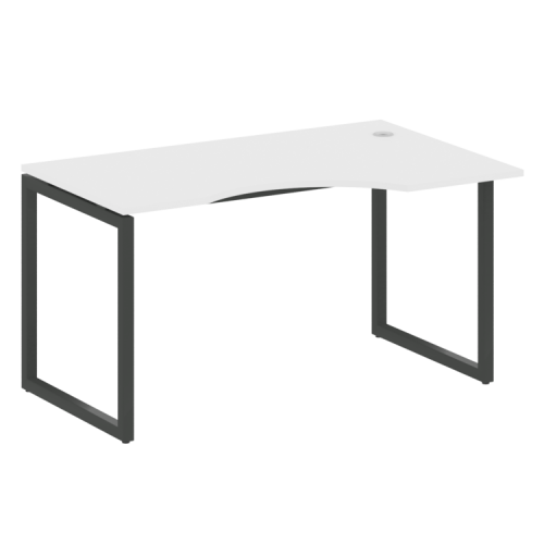 Стол криволинейный правый на О-обр. м/к Metal System Quattro 40БО.СА-2 (R) фото 7