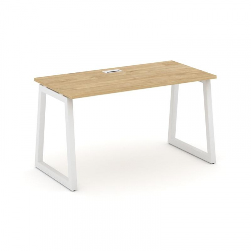 Style Project Стол письменный SN-5T1.SP-012 Акация Лорка/Металл Антрацит/Заглушка Пластик Черный 118 фото 3