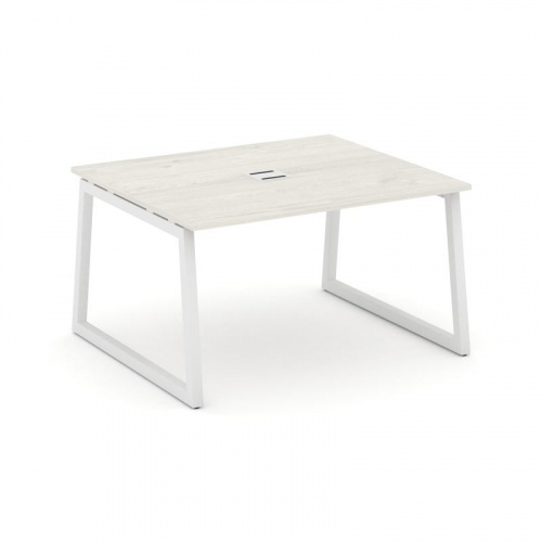 Style Project Стол переговорный SN-5T1.SPRG-034 Акация Лорка/Металл Антрацит/Заглушка Металл Антраци фото 14