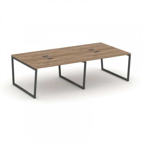 Style Project Рабочая станция 2-х сторон. SN-4T2.DRS-033 Акация Лорка/Металл Антрацит/Заглушка Пласт фото 23