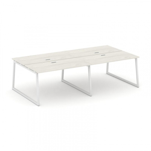 Style Project Рабочая станция 2-х сторон. SN-4T1.DRS-034 Акация Лорка/Металл Антрацит/Заглушка Пласт фото 18