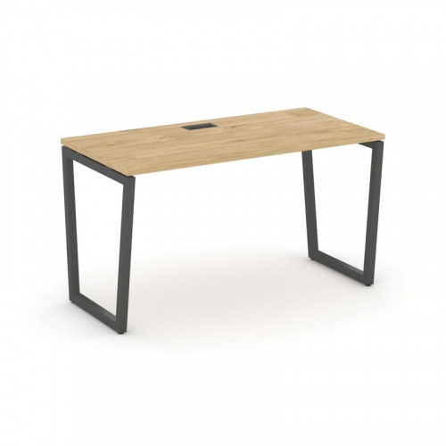 Style Project Стол письменный SN-4T2.SP-021 Акация Лорка/Металл Антрацит/Заглушка Пластик Черный 980 фото 22