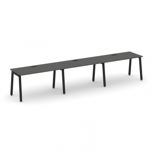 Style Project Рабочая станция 1 сторон. SN-5A.ORS-041 Акация Лорка/Металл Белый 2940*700*750 фото 3