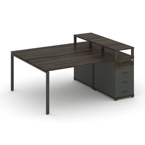 Бенч-система с 1 опорной тумбой Concept CN.DRS-411 фото 3