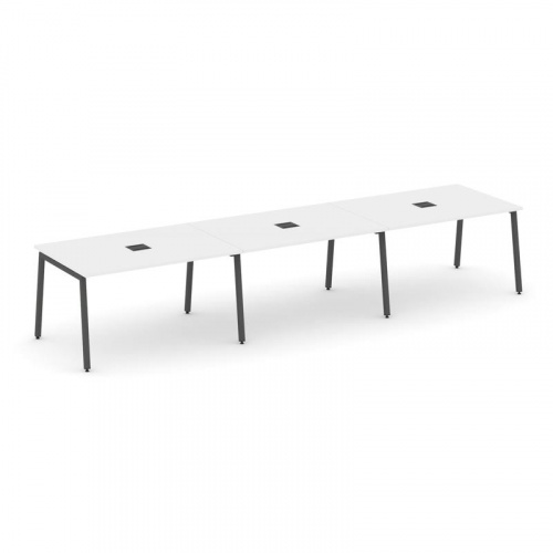 Style Project Стол переговорный SN-4A.SPRG-024 Белый/Металл Белый 4740*980*750 фото 26