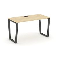 Style Project Стол письменный SN-6T2.SP-023 Акация Лорка/Металл Антрацит/Заглушка Пластик Черный 138