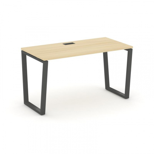 Style Project Стол письменный SN-6T2.SP-004 Акация Лорка/Металл Антрацит/Заглушка Пластик Черный 158 фото 28