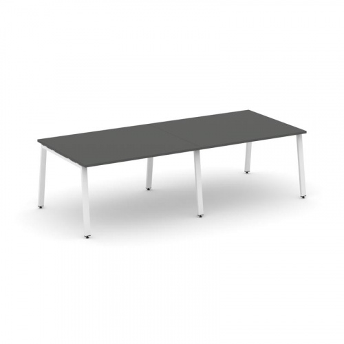 Style Project Стол переговорный SN-6A.SPRG-044.3 Дуб Наварра/Металл Белый 3160*1180*750 фото 20