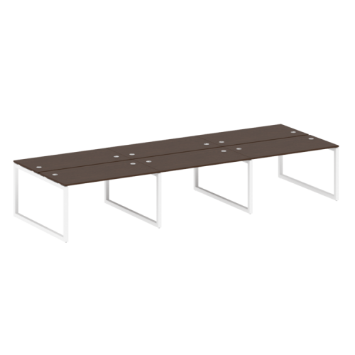 Бенч-система на 6 рабочих мест на О-обр. м/к Metal System Quattro 50БО.СМ-6.3 фото 12