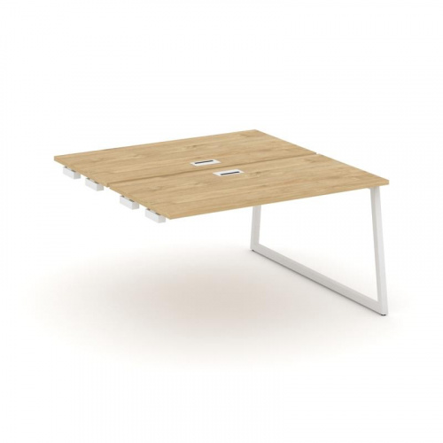 Style Project Стол-приставка к опор. элем. SN-4T1.DPRS-022 Акация Лорка/Металл Антрацит/Заглушка Пла фото 3