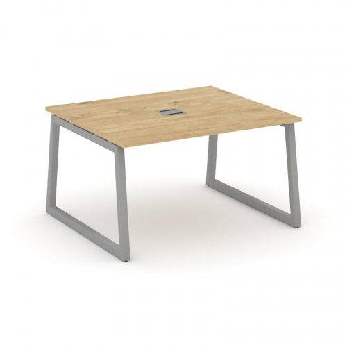 Style Project Стол переговорный SN-5T1.SPRG-034 Акация Лорка/Металл Антрацит/Заглушка Металл Антраци