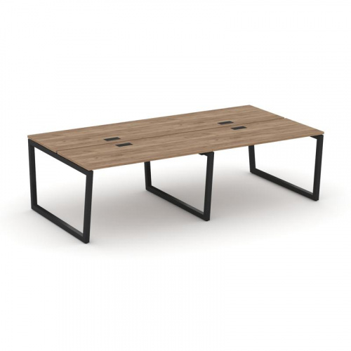 Style Project Рабочая станция 2-х сторон. SN-5T2.DRS-054 Акация Лорка/Металл Антрацит/Заглушка Пласт фото 8