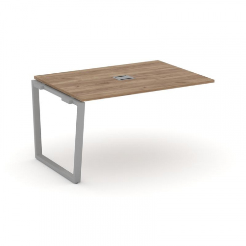 Style Project Проходной наб. элем. перег. стола SN-6T2.NSPRG-002 Акация Лорка/Металл Антрацит/Заглуш фото 10