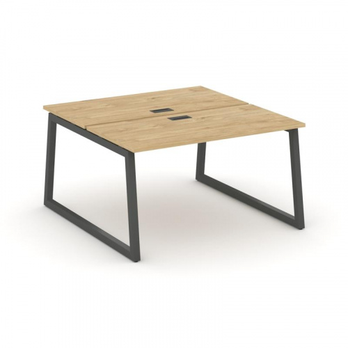 Style Project Рабочая станция 2-х сторон. SN-5T1.DRS-011 Акация Лорка/Металл Антрацит/Заглушка Пласт фото 22