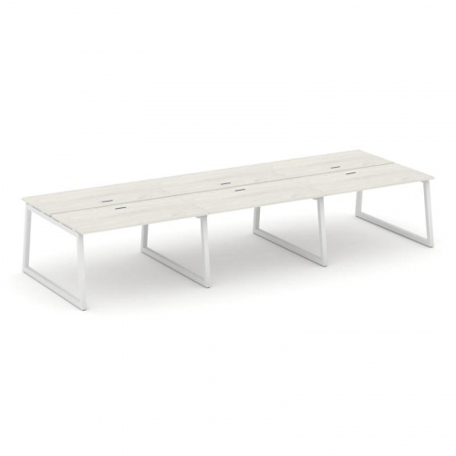 Style Project Рабочая станция 2-х сторон. SN-5T1.DRS-083 Акация Лорка/Металл Антрацит/Заглушка Пласт фото 12