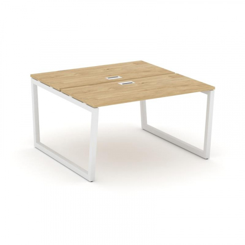 Style Project Рабочая станция 2-х сторон. SN-5T2.DRS-004 Акация Лорка/Металл Антрацит/Заглушка Пласт фото 3