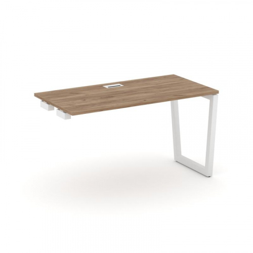 Style Project Стол-приставка к опор. элем. SN-5T2.OPRS-021 Акация Лорка/Металл Антрацит/Заглушка Пла фото 11