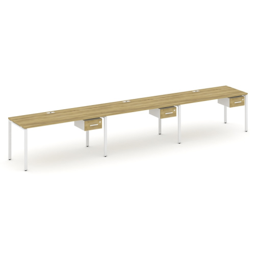 Бенч-система на 3 места с подвесными тумбами Concept CN.ORS-132 фото 11